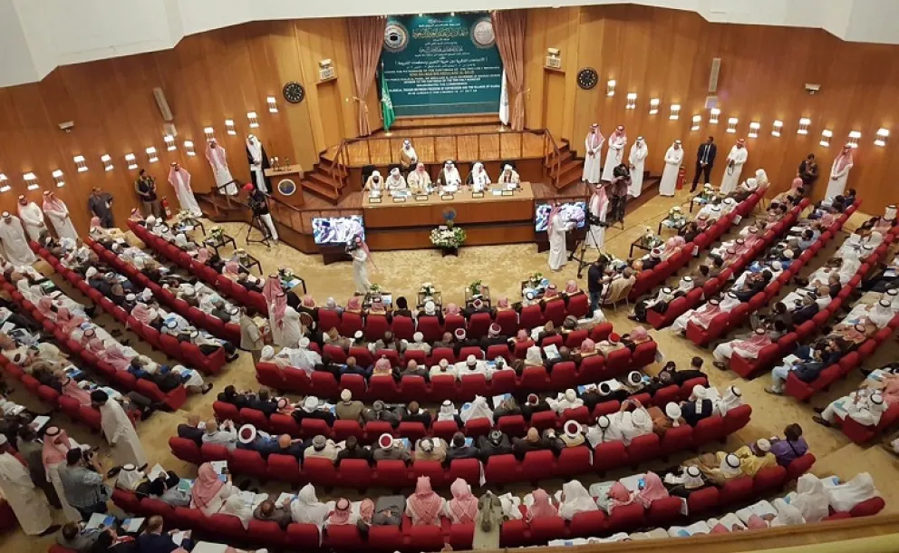 في افتتاح المؤتمر الدولي "الاتجاهات الفكرية بين حرية التعبير ومُحْكَمَات الشريعة"