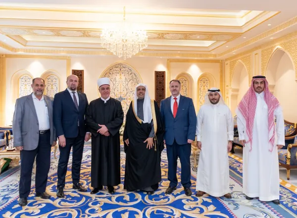 Dr. Al-Issa receives the Secretary General of the Organization of Islamic Cooperation and the Grand Mufti of Bosnia