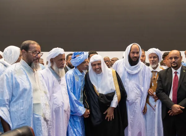 كبار علماء موريتانيا يكرمون الأمين العام لرابطة العالم الإسلامي