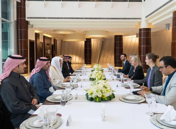 Dr. Al-Issa Meets Managing Director for Middle East &amp; North Africa at the European External Action Service