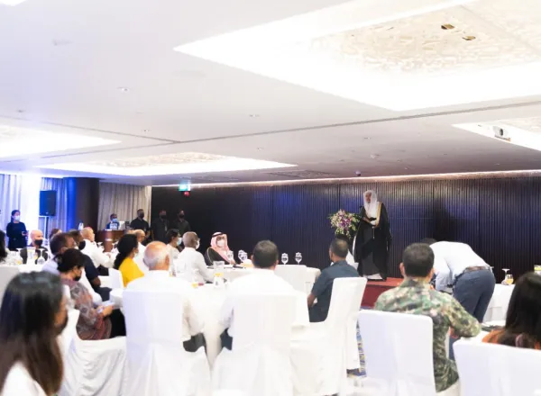 Le Secrétaire général de la Ligue islamique mondiale a conduit une délégation en visite officielle Maldives à l'invitation du président maldivien