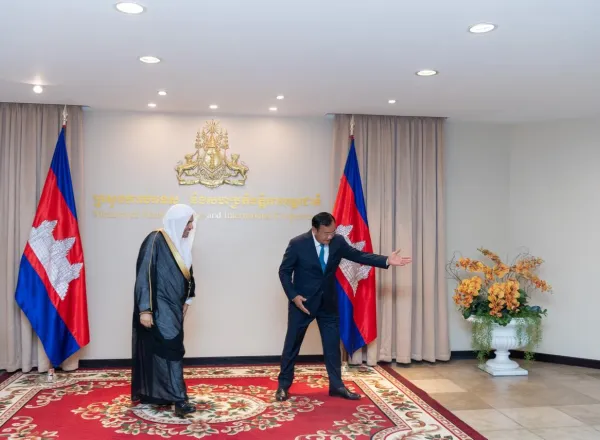 Mohammad Alissa rencontre des responsables politiques et religieux cambodgiens