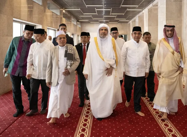 التقى معالي الأمين العام، رئيس هيئة علماء المسلمين، فضيلة الشيخ د. ⁧‫محمد العيسى‬⁩ ⁦‪‬⁩، عددًا من الشخصيات الدينية