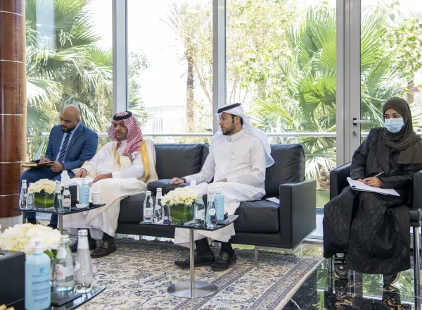 HE Dr. Mohammad Alissa met with the US Deputy Secretary of State for Arabian Peninsula Affairs, Mr. Daniel Benaim