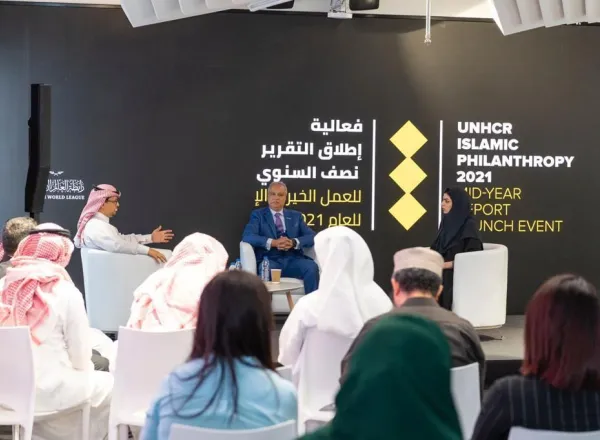Avec la collaboration l’UNCHR le rapport semestriel sur l’œuvre caritative islamique de 2021 a été lancé au pavillon de la LIM à l’Expo 2020 Dubaï.