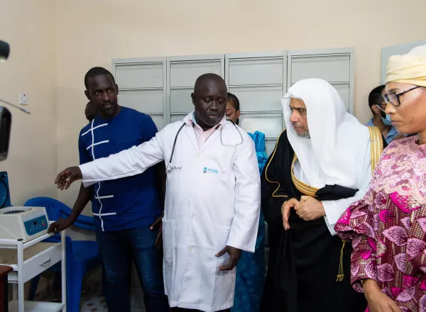 Mohammad Alissa inaugure le centre médical Al-Salam dans la capitale gambienne
