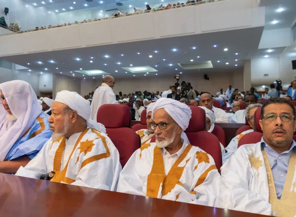MohammadAlissa lors de la conférence sur la biographie du Prophète(paix sur lui) à Nouakchott :