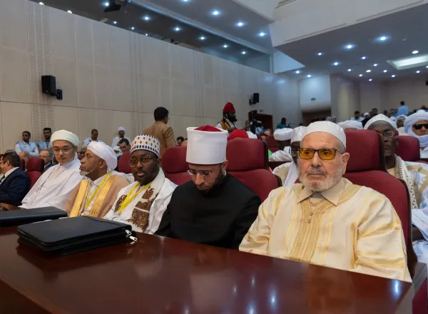 MohammadAlissa lors de la conférence sur la biographie du Prophète(paix sur lui) à Nouakchott :