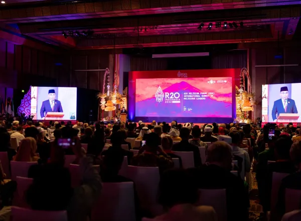 With the support and participation of the Indonesian President: Dr. Al-Issa approves the G20 presidency to establish the "R20" platform as the 1st official group for G20’s interfaith communication
