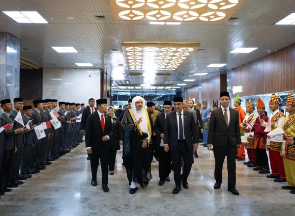 مجلس الشورى الإندونيسي يستضيف الأمين العام لرابطة العالم الإسلامي