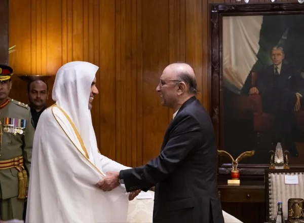 الرئيس الباكستاني ورئيس الوزراء يستقبلان الأمين العام لرابطة العالم الإسلامي