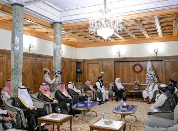 في سياق احتفاءٍ كبير بأوّل زيارةٍ لرابطة العالم الإسلامي.. رئيس وزراء أفغانستان يستقبل الأمين العام لرابطة العالم الإسلامي في العاصمة "كابل"