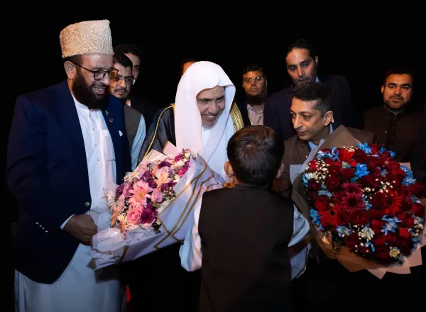 Le Secrétaire général de la Ligue islamique mondiale, Président de l’Organisation des savants musulmans, cheikh Mohammed Alissa , est arrivé dans la capitale pakistanaise Islamabad