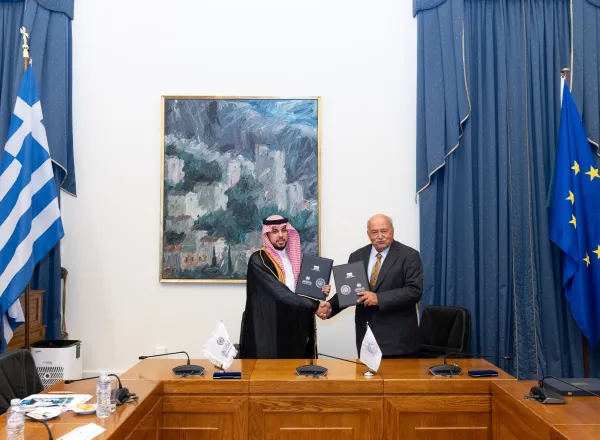 En el nombre del SG de la LMI Sheij Mohammed Al-Issa, el Sr. Abdulwahab Al-Shehri, Subsecretario General de la LMI para la comunicación institucional