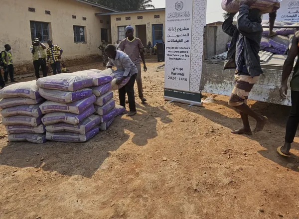 La Ligueislamiquemondiale a lancé une action urgente pour soutenir les personnes touchées par les récentes inondations qui ont dévasté plusieurs régions de la République du Burundi