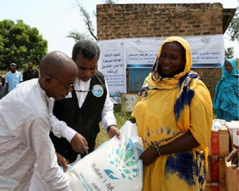 The MWL provides food aid to communities in need as part of its broader humanitarian mission